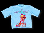 Load image into Gallery viewer, “Miami Heat Wave Skeleton” Boxy Fit Tee
